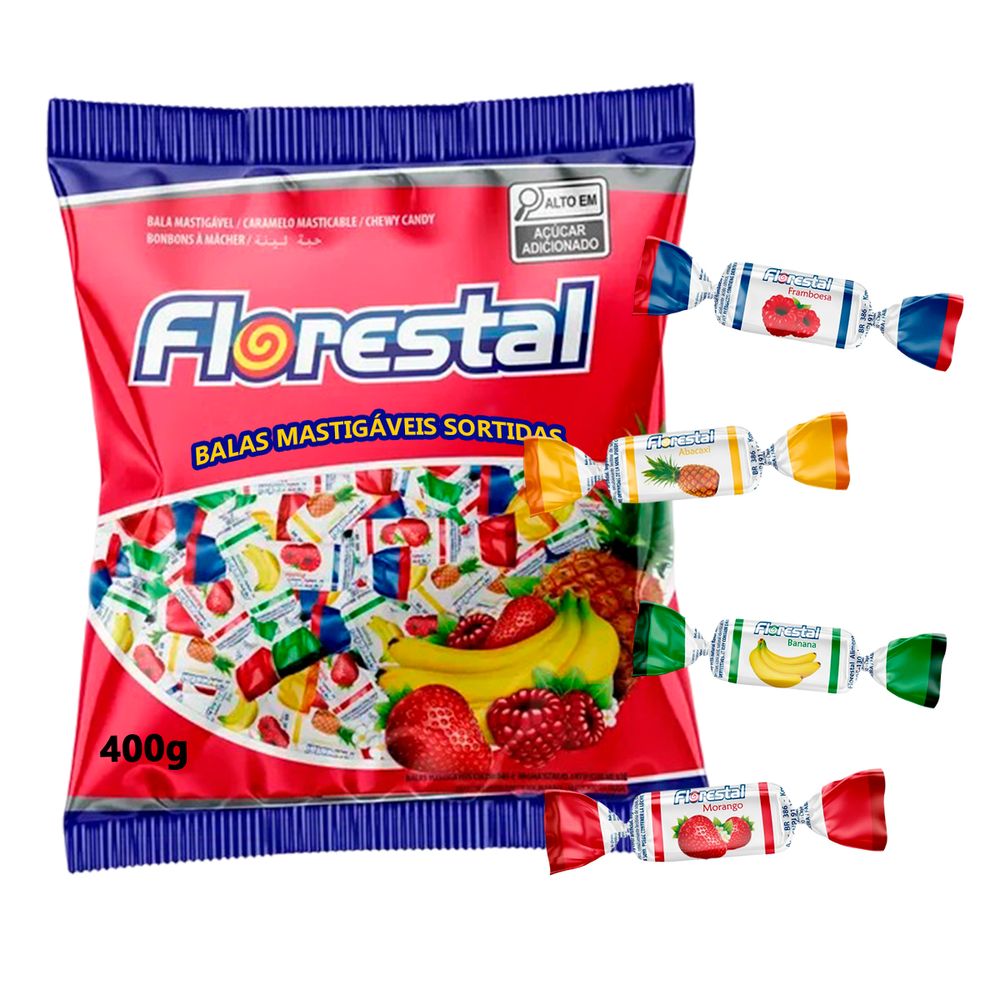 Bala Mastigavel Sortida 400g Florestal-3-